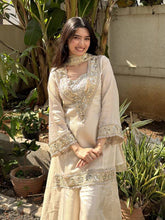 Women's Silk with Lining Siquinned Embroidered Anarkali Kurta with Pant And Dupatta Sets