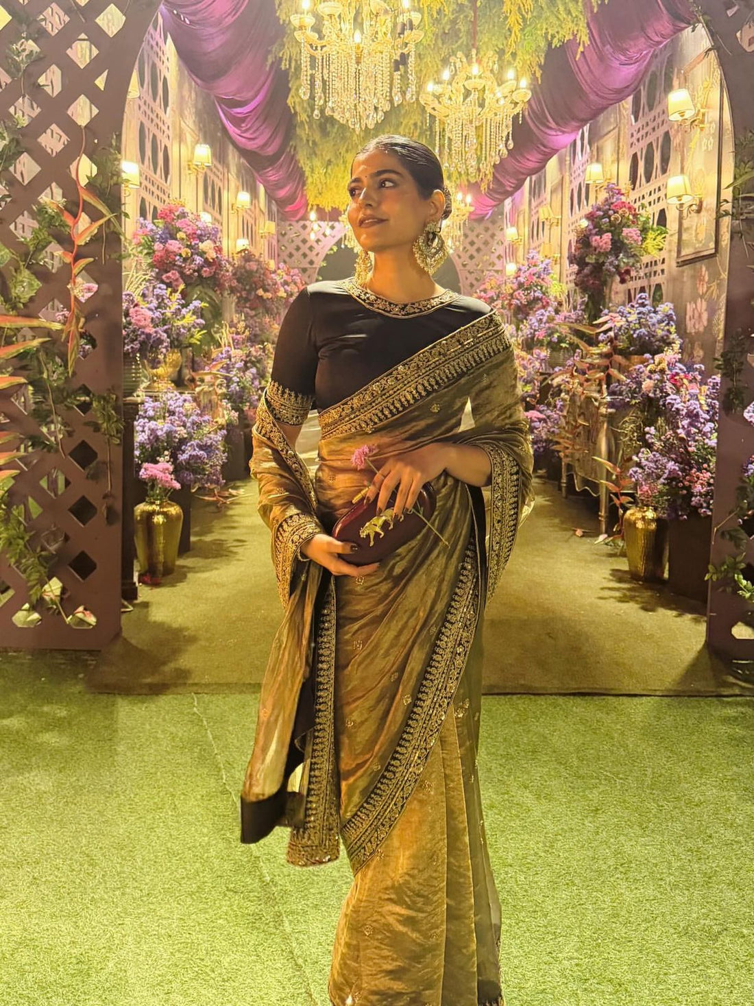 EMBROIDERY DESIGNER SAREE